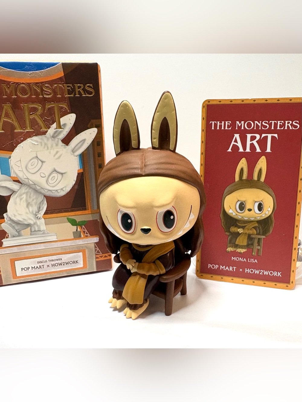 POP MART THE MONSTERS ART Series – Mona Lisa Labubu | Pop Mart × HOW2WORK